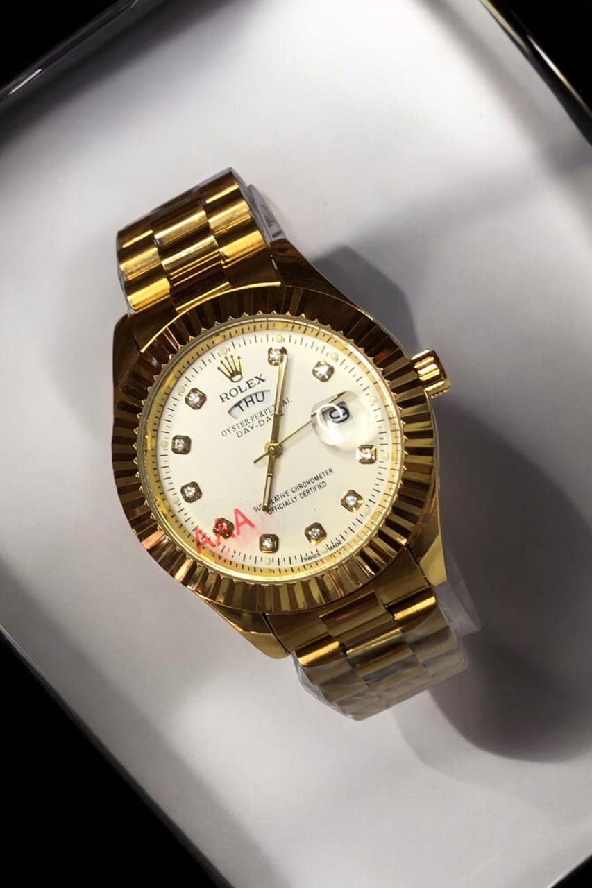 Rolex Gold President Rose Dial