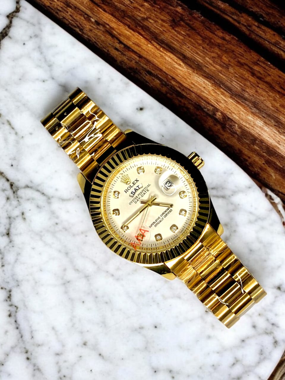 Rolex Gold President Rose Dial